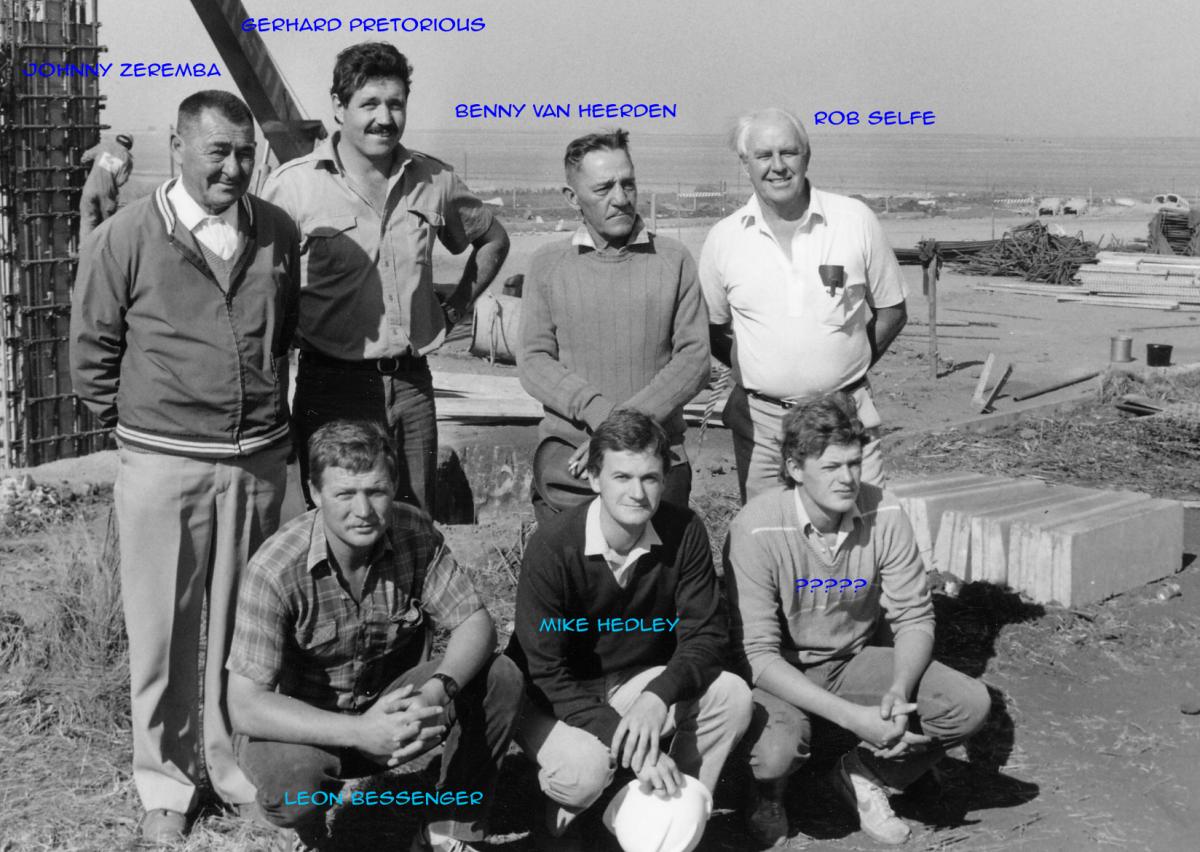 Khutala project team, August 1985 — leadership career archive