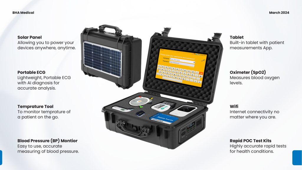 BHA Medical portable diagnostic equipment